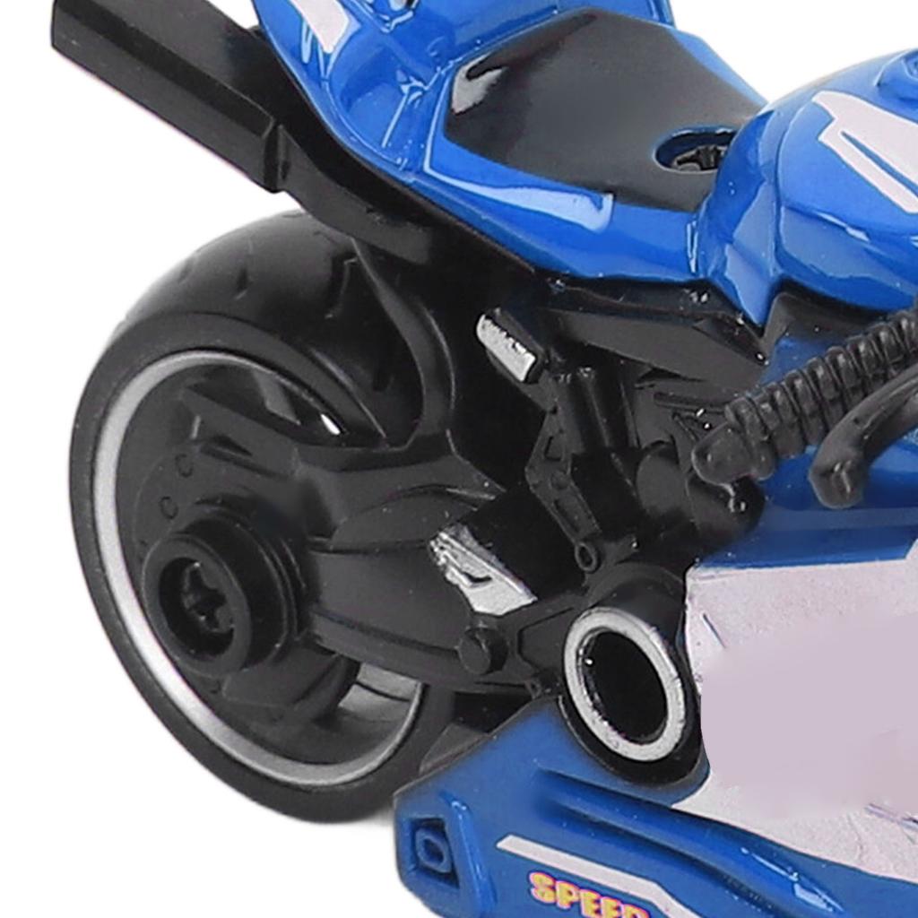 Pull Back Motorcycles Toy Innovative Simulation Alloy Motorcycle Model for Kids Gifts Collection
