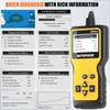 MOTOPOWER MP69033 Car OBD2 Scanner Code Reader Engine Fault Scanner CAN Diagnostic Scan Tool For All OBD II Protocol Cars Since 1996, Yellow