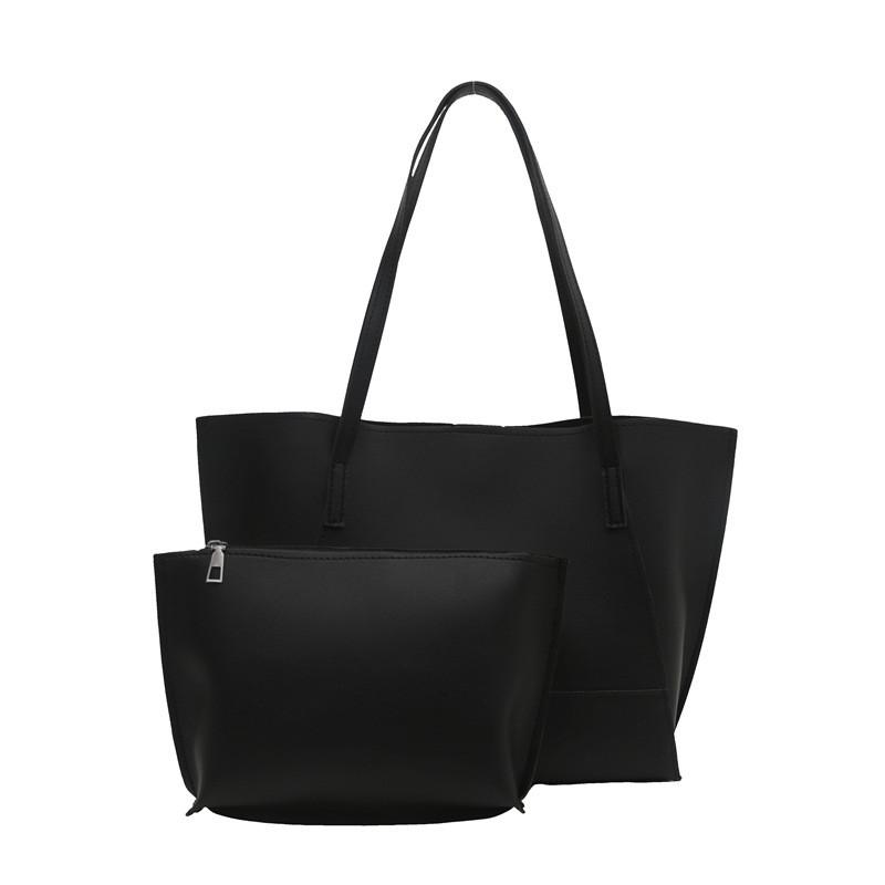 Large Capacity Fashionable Pu Shoulder Tote Bag For Commuting And Daily Use