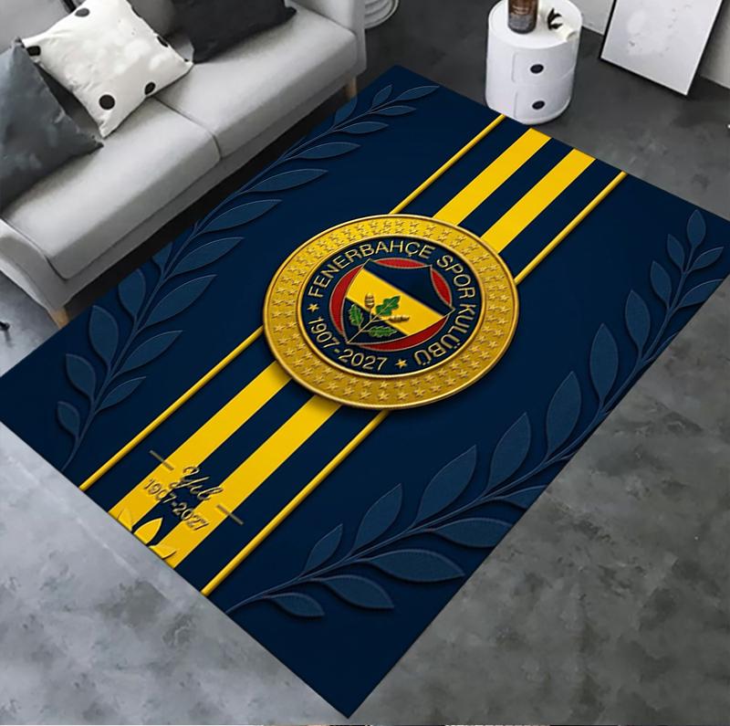 Χαλί Fenerbahe Sk Για Σαλόνι Υπνοδωμάτιο Σπίτι Διακόσμηση Καναπέ Παιδικό Παιχνίδι Αντιολισθητικό Πατάκι Δαπέδου