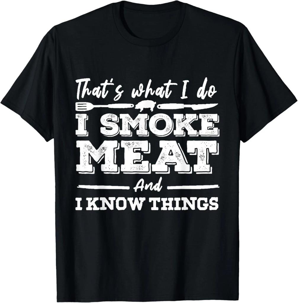 I_D SMOKE THAT - Funny Meat BBQ Season Smoker _ Grilling T- Shirt