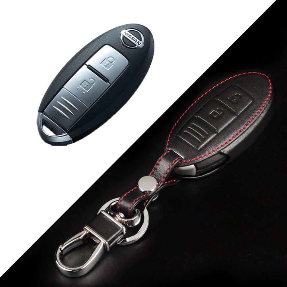 [EMY] NISSAN Nissan Smart Key Case, Key Holder, X-Trail, Serena, Notebook, Skyline and More Colors Available, Black
