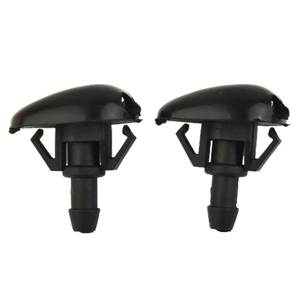 2pcs Car Windshield Wiper Washer Spray Nozzles For Nissan Navara D22 D40 1998-2015 For Sentra B15 2000-2006 For Sunny B13 B14