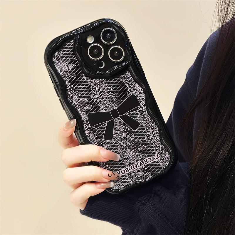 Zhitai Cream Pattern Case for iPhone 12/14 Pro Max/15/16 Pro/XS XR