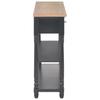 Tables Console Table Black 110X30x76cm Engineered Wood