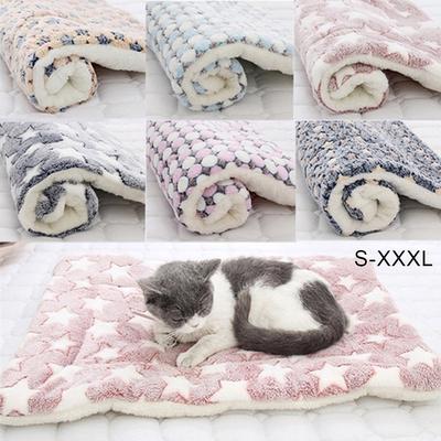 Cute Fashion Pet Mat Thicken Autumn and Winter Warm Mat Cat Dog Universal Blanket Anti-slip Cushion