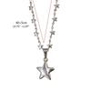 High Sense Five-pointed Star Necklace Female Temperament Collarbone Chain Korean Student Clavicle Chain Simple Jewelry