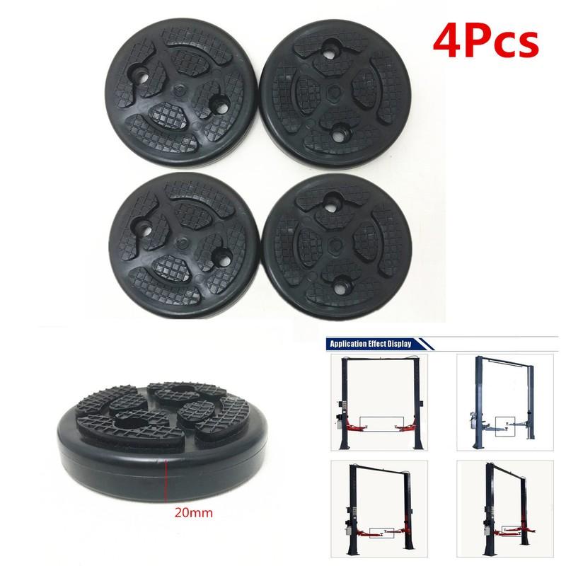 

New 4Pcs Round Heavy Duty Rubber Arm Pads Car Lift Accessories for Auto Truck Hoist