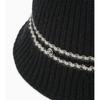 ROUGE & LOUNGE Randig Ullhatt (svart)_RA2E9AHT041KBK
