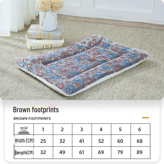 Thickened Pet Sleeping Pad for Cats & Dogs: Warm Universal Blanket Mat for Fall & Winter
