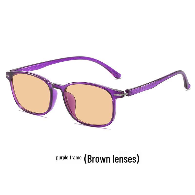 Ultra-light TR90 Night Vision Blue Light Blocking Unisex Glasses for Mobile, Computer, and E-sports Protection