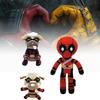 Cute Adorable Deadpool Wolverine Plush Toy Figurines For Kids Collectors