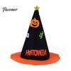 Bequemer atmungsaktiver Festivalhut Halloween Kürbis für Kinder Erwachsene, Lustige Plüsch Spukhaus Bühnenrequisiten Hexe Party Kostüm, Cosplay, Bühne