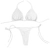 Letní sexy dámské sportovní plavky Sexy bikiny spodní prádlo (Žádné vycpávky)