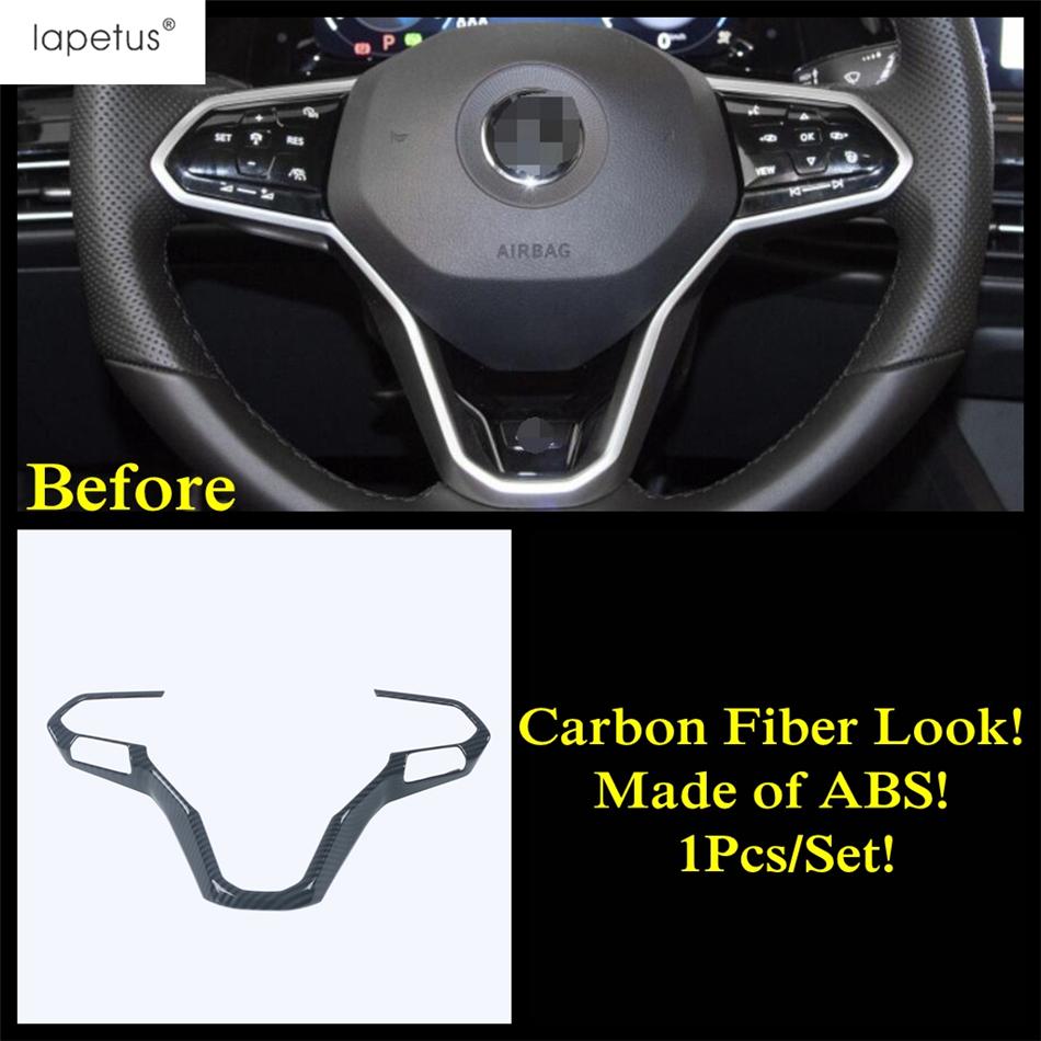 Volante / Apoio de Braço Levantador de Vidro / Saída de Ar AC / Porta-Objetos Moldura de Acabamento Acessórios Para VW Volkswagen Golf 8 MK8 - 2024