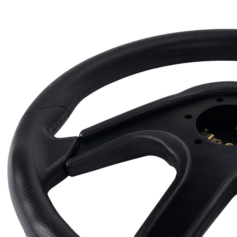 RASTP-Universal 14inch 350mm Racing Steering Wheel Skidproof PU Leather Car Sport Steering Wheels Car Accessories STW080