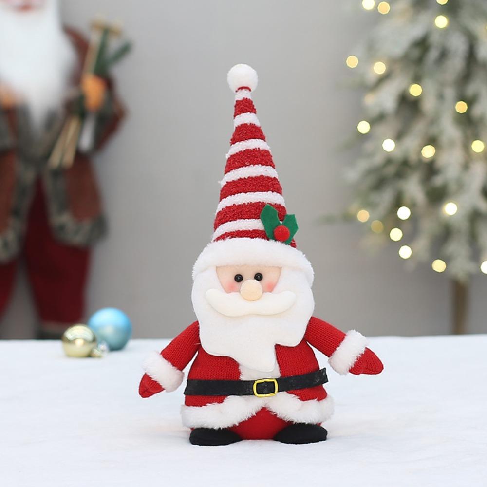 Cute Christmas Snowman Doll Plush Merry Christmas Decoration Santa Claus Doll Toy Home Decoration