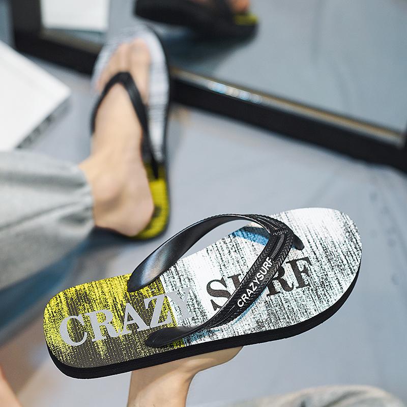 Summer Hot Selling Cheap Flip-Flops Man Non-Slip Red Flat Slippers For Men Comfortable Lightweight Men's Slides Chanclas Hombre