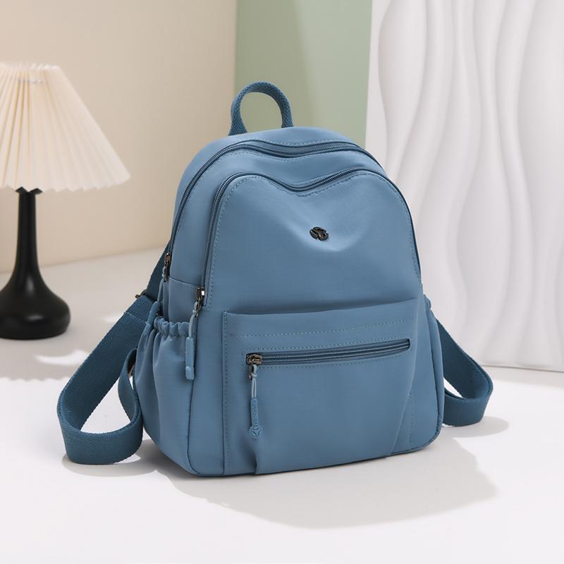 Lightweight Student School Bag Women's Commuter Backpack Water-Repellent Nylon Travel Backpack