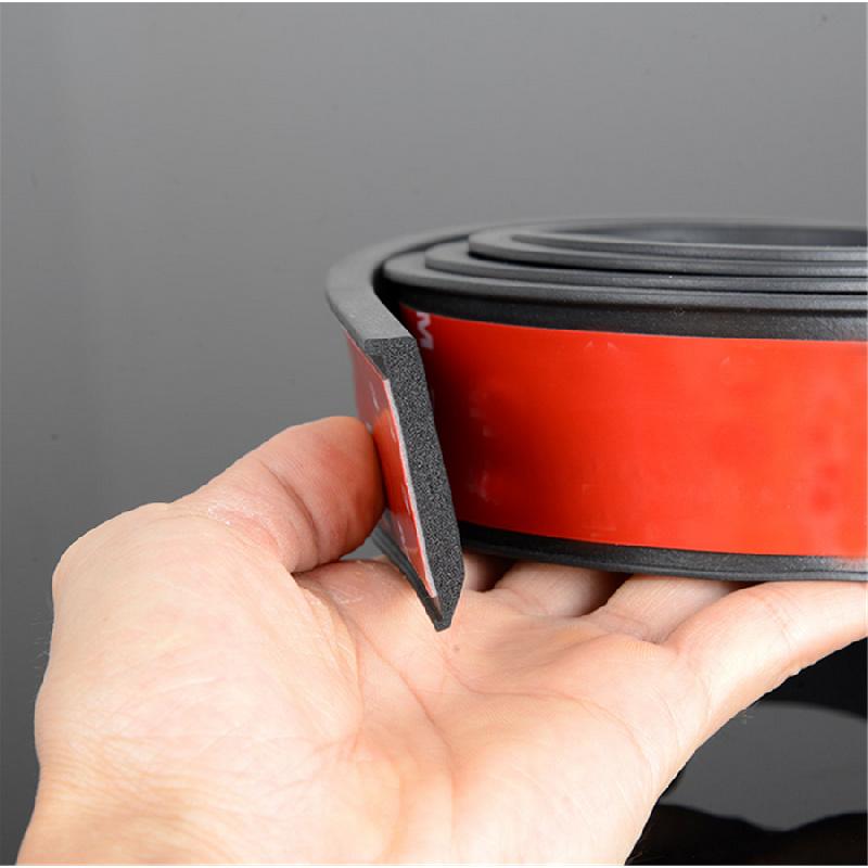 2Pcs 1.5Meter Car Flare Extension Wheel Rubber Wheel Eyebrow Protector Arch