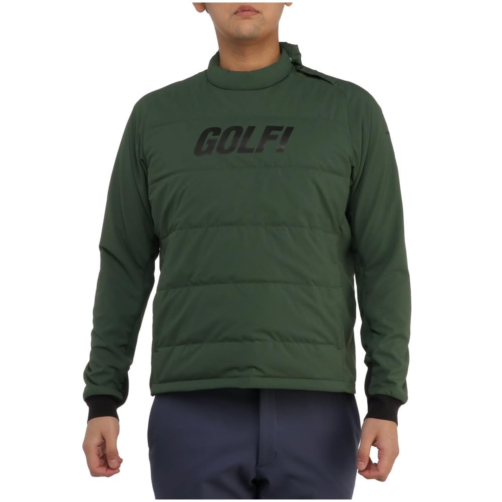 

Mizuno Breath Thermo Tech Lining Size M Pullover, Moisture-Wicking, Heat-Generating, Stretch, Men s Khaki, (E2MEA504)