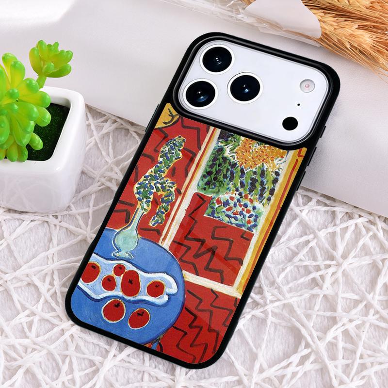 Henri Matisse Art Painting soft Phone Case for iPhone 17 Air 16 15 11 12 14 13 Pro Max Shockproof Cover