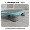Square Trampoline Compact Balance Step Low-Ground for Home
