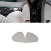 2x Grey Color ABS Car Front Door Upper Cover Replacement For Benz E 2003-2008