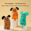 Haustierbedarf, Katzenspielzeug mit Katzenminze, Lustige Emoticons, Plüschpuppen, Für Katzen zum Abbau von Langeweile und zum Auspowern, Katzenspielzeug