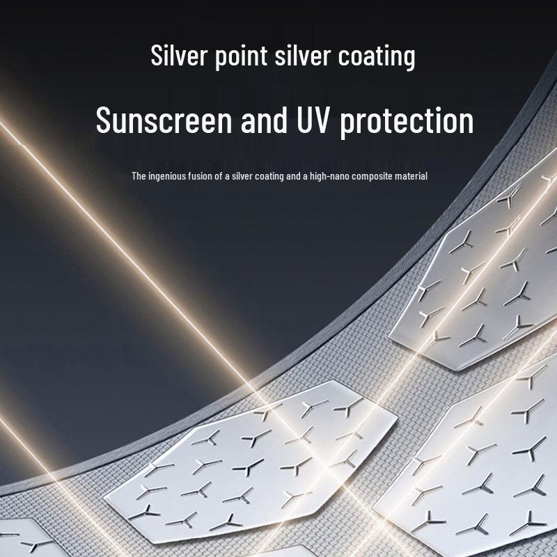 2024+ Zhijie S7 Ice Crystal Sunroof Sunshade: Sun Protection, Heat Insulation, Light Blocking
