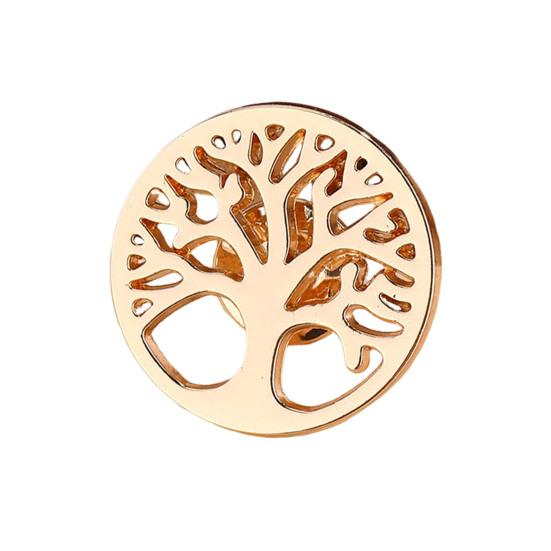 Hollow Tree Brooch Pin for Women, Zinc Alloy Brooch Pin for Dress, Coat, Shawl, Gift for Mother, Wedding