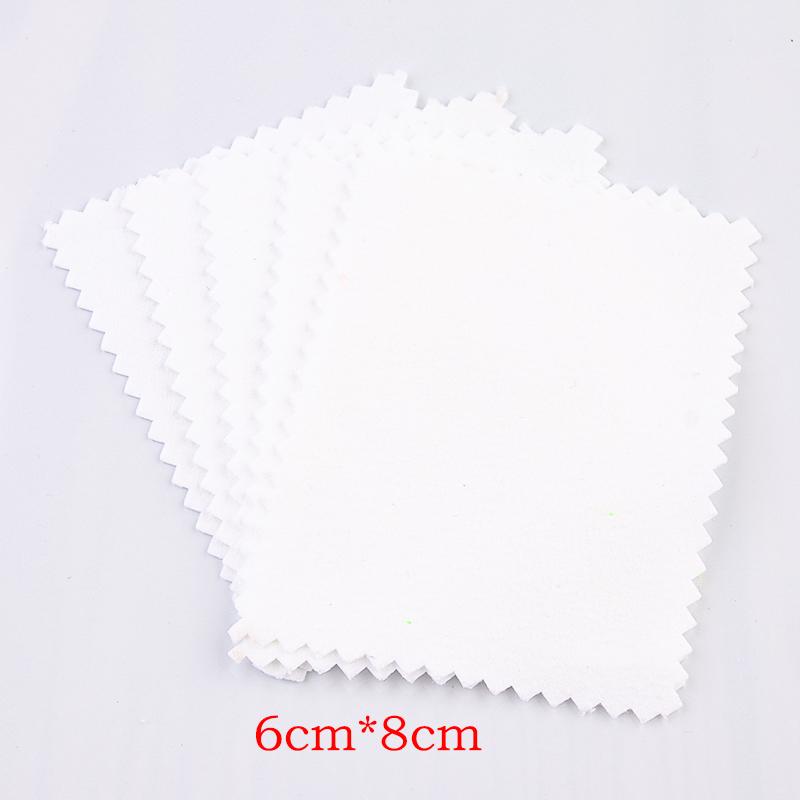 Louleur Polish Polishing Cloth Silver Color Cleaning Polishing Cloth Soft Clean Wipe Wiping Cloth For Gold Color Jewelry Tool