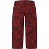 Supreme Y's by Yohji Yamamoto Baggy Jean Overdyed Red