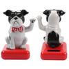 Solar Powered Swing Waving Dog Adorable Home Decor Car Accessories Table Ornament(#2)