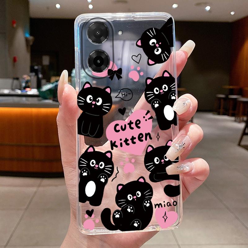 Case For Xiaomi Redmi A5 Flower Butterfly Phone Shells For Redmi A5 4G Soft Silicone Transparent Funda TPU Protective Back Cover