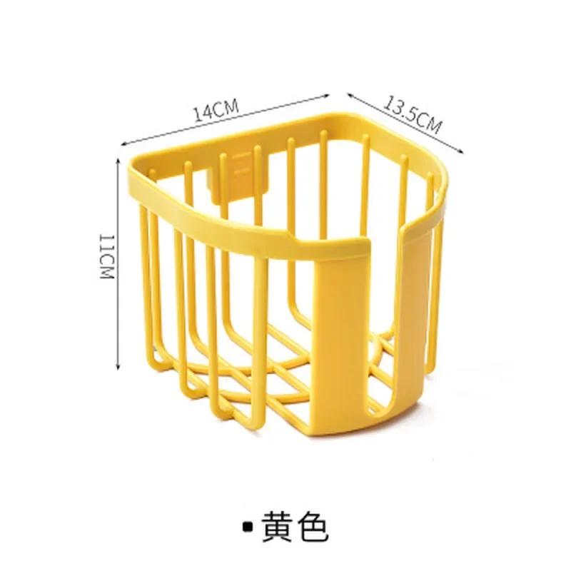 Household Bathroom Tissue Box Roll Holder Wall Mounted Tissue Box Bathroom Storage Box Toilet Paper Holder Accessories Tools