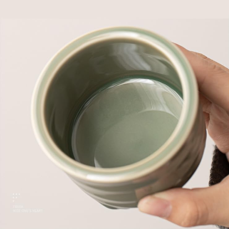 Stylish Ceramic Incense Burner with Lid, Metal Mesh, and Spiral Incense Sticks, Cones, and Container, Ideal for Buddhist Altars, Pets, Yoga, Reading,