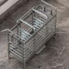 With Hooks Stainless Steel Chopstick Draining Rack Drain Tray Cutlery Holder  Restaurant