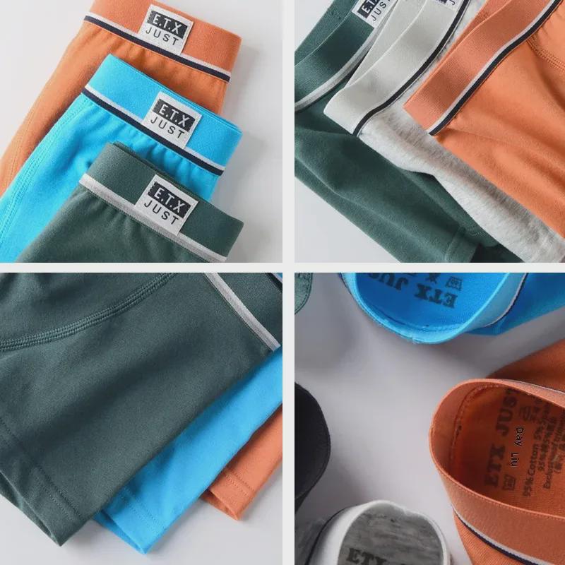 ETX Boys' Mid-Waist Boxer Shorts for Kids and Teens