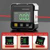 4-Side Magnetic Digital Angle Gauge With Laser Mini Electronic Protractor Horizontometer Inclinometer Angle Ruler Slope Measure