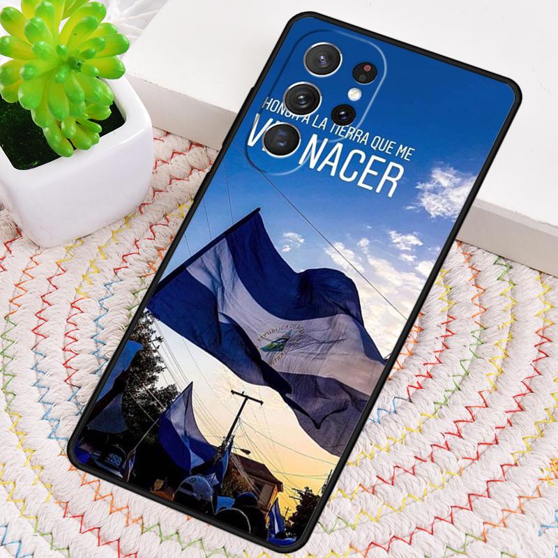 Custodia per Telefono in Silicone con Bandiera del Nicaragua per Samsung Galaxy note 10 pro S26 S25 S24 S23 S22 S21 Plus S25Ultra Copertura Capa