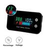 DC 8V-100V Battery Capacity Indicator LCD Voltage Gauge Digital Electricity Meter Lead Acid Lithium LiFe PO4 Digital Voltmeter