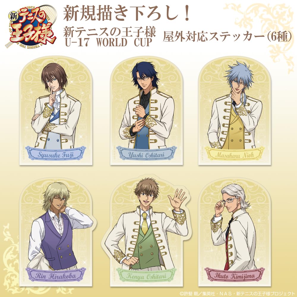 Cospa New Prince of Tennis Original Illustration Shusuke Fuji Outdoor Sticker [Official]