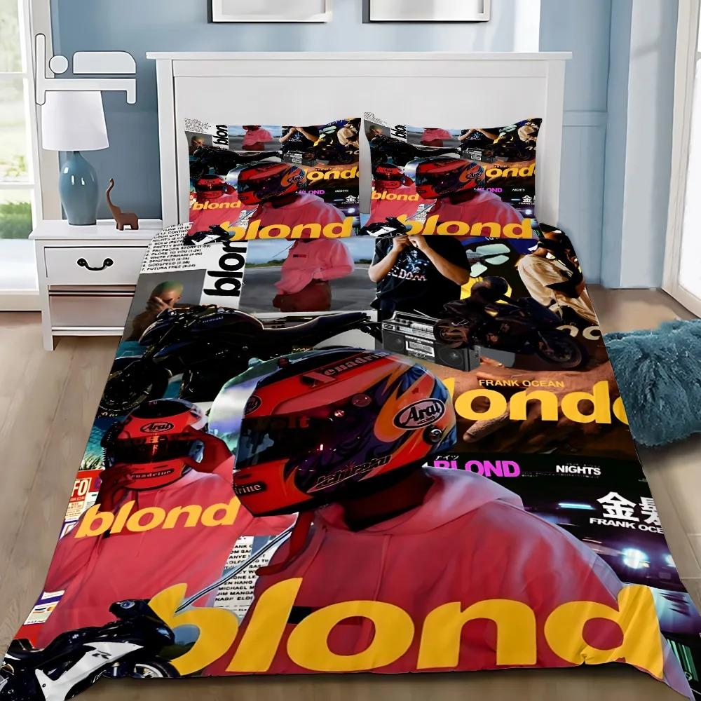 

Duvet Cover Pillowcase Bedding Set Franks Blonds Oceans Adult Boy Girl Bedroom Decoration Children Gift Single Double Large Size EU single(135x200cm)
