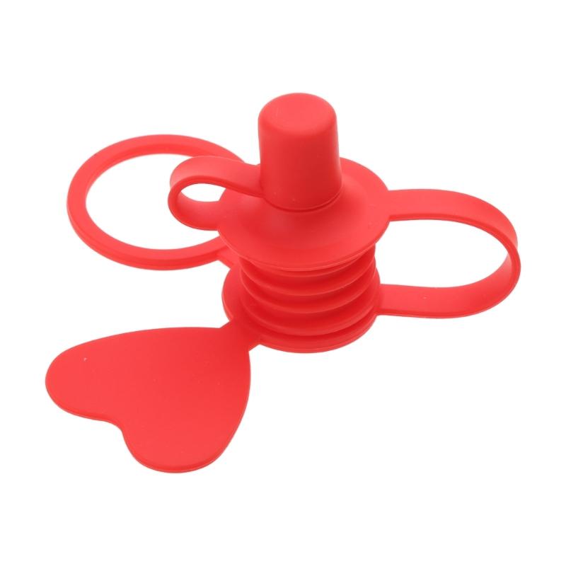 4Pcs Portable Silicone Bottle Cap Leak Proof Bottles Top Spout Adapter NoSpill