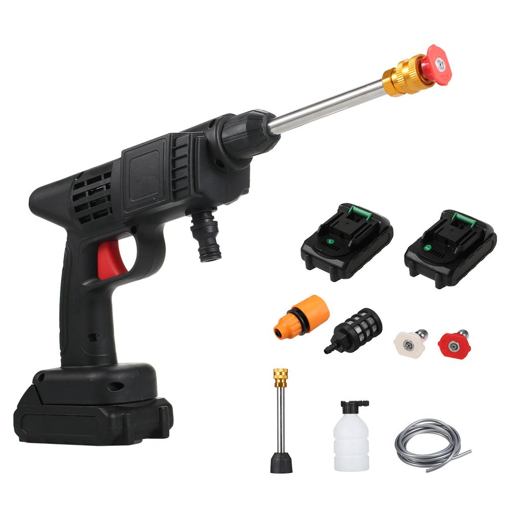 Cordless Pressure Washer, 50PSI Portable Pressure Cleaner Handheld with Battery and Charger 24V
