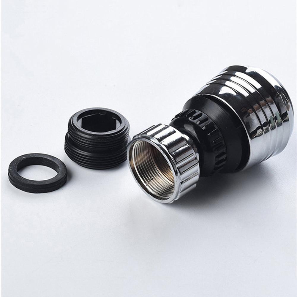 Kitchen Faucet Aerator Extender Sink Basin Tap 360 Degrees Swivel Splash-Proof Nozzle