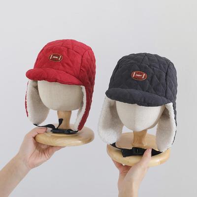 Kinder-Winter-Ohrenschützer-Mütze für Jungen und Mädchen - Warm und Dick im Lei Feng Design