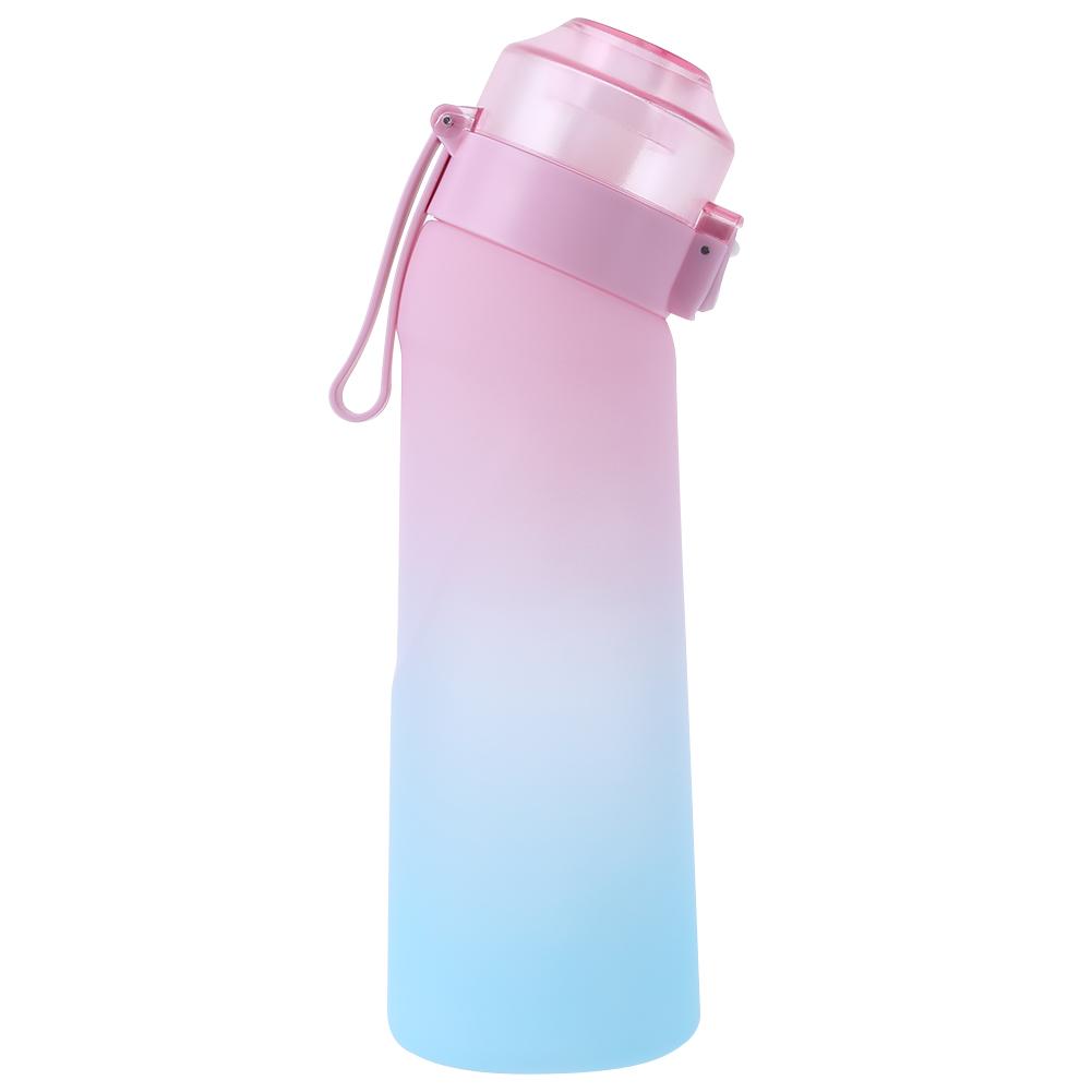650ML Sports Drink Bottle Drink More Water Flavored Gym Fitness Bottle Reusable Cup Cold Water Bottle for Camping Hiking Fishing