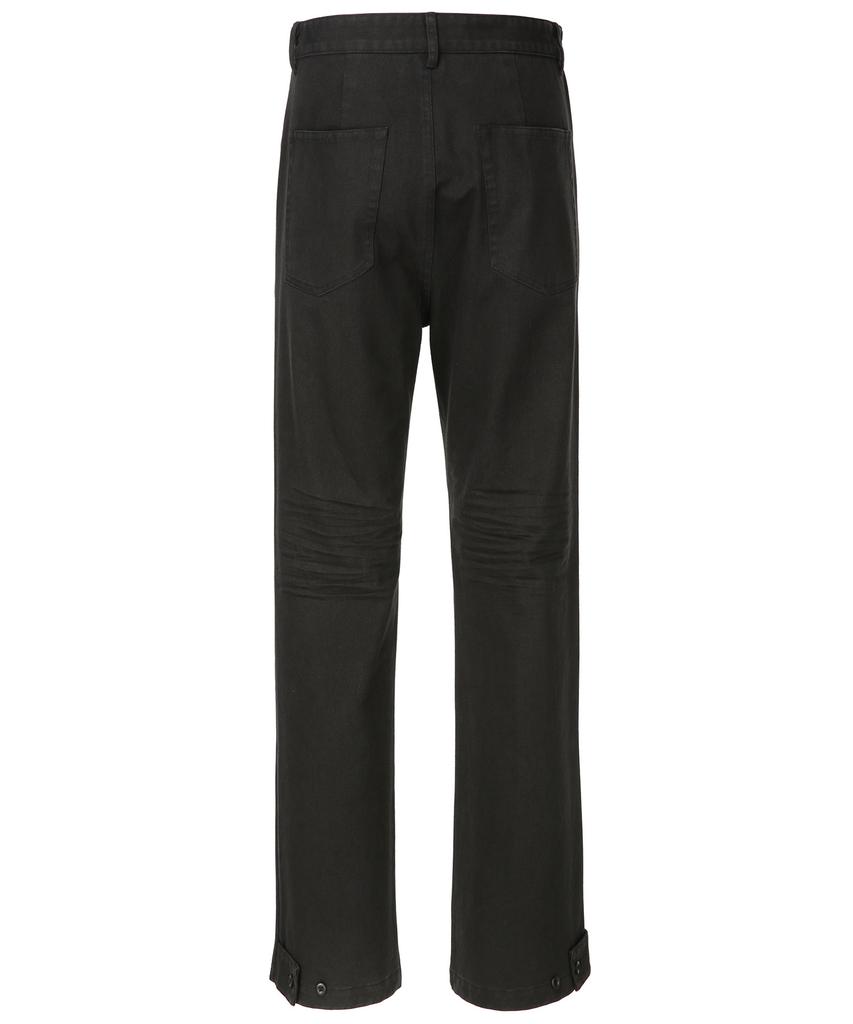 IL CORSO Action Flare Cotton Pants Black Iepa5E103Bk